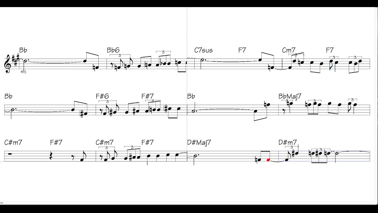 Grande grande grande - Mina - sax alto (musica T. Renis)