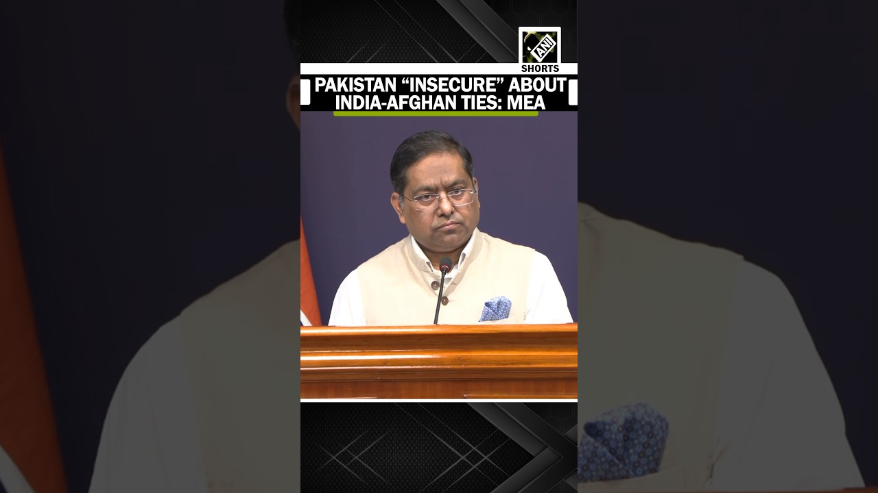 Pakistan &ldquo;insecure&rdquo; about improving India-Afghanistan ties: MEA
