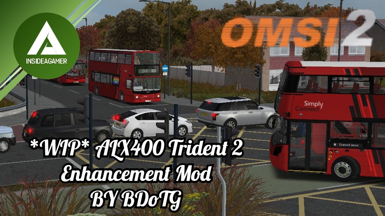 Transbus ALX400 Trident 2 Enhancement Mod By BDotG - 83a Yorkshire Counties 3 - OMSI2