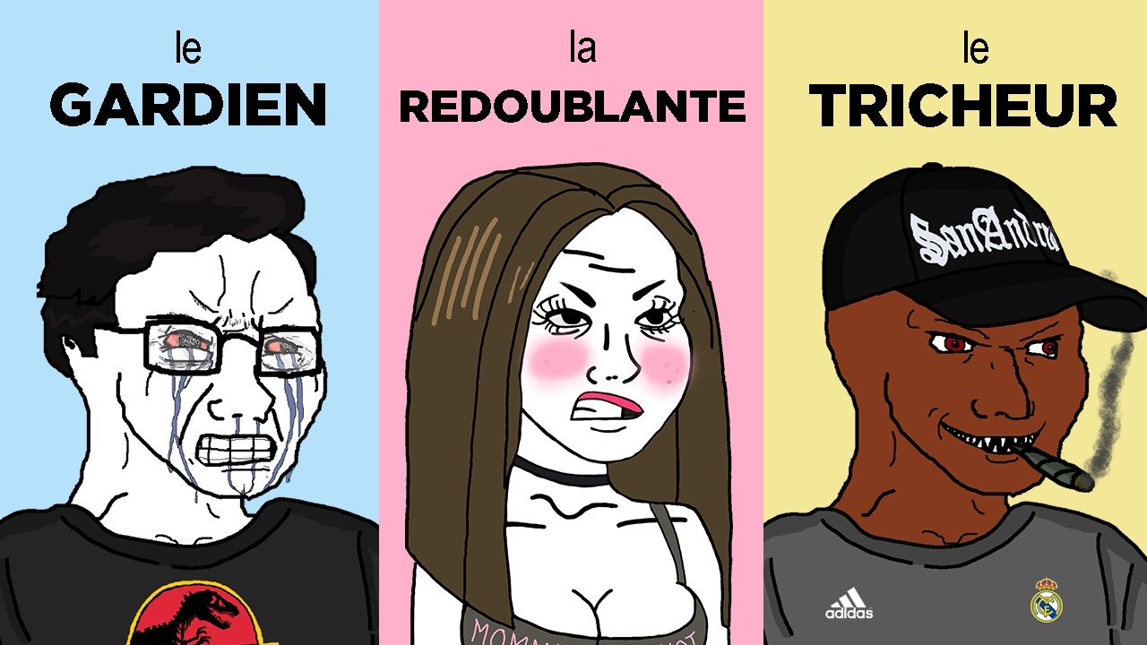 Les Types de Joueurs de FOOT à l'école (encore)