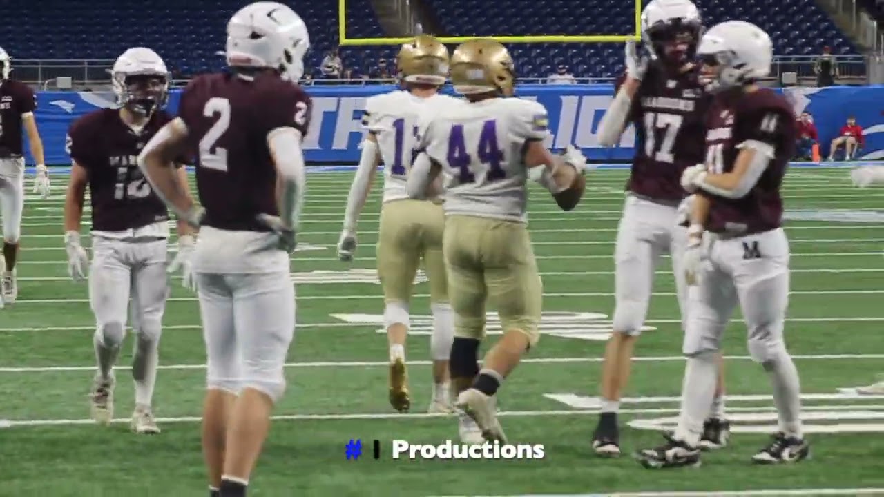 2025 MHSAA Division 7 State Finals: Schoolcraft Eagles vs. Menominee Maroons 11.30.25