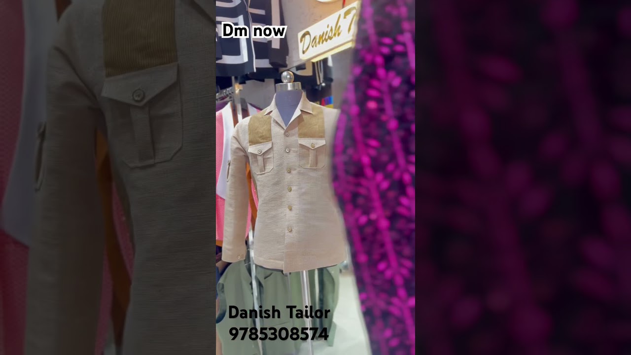 Kgf theme two piece brown colour costume designed by Danish Tailor #danistailor
