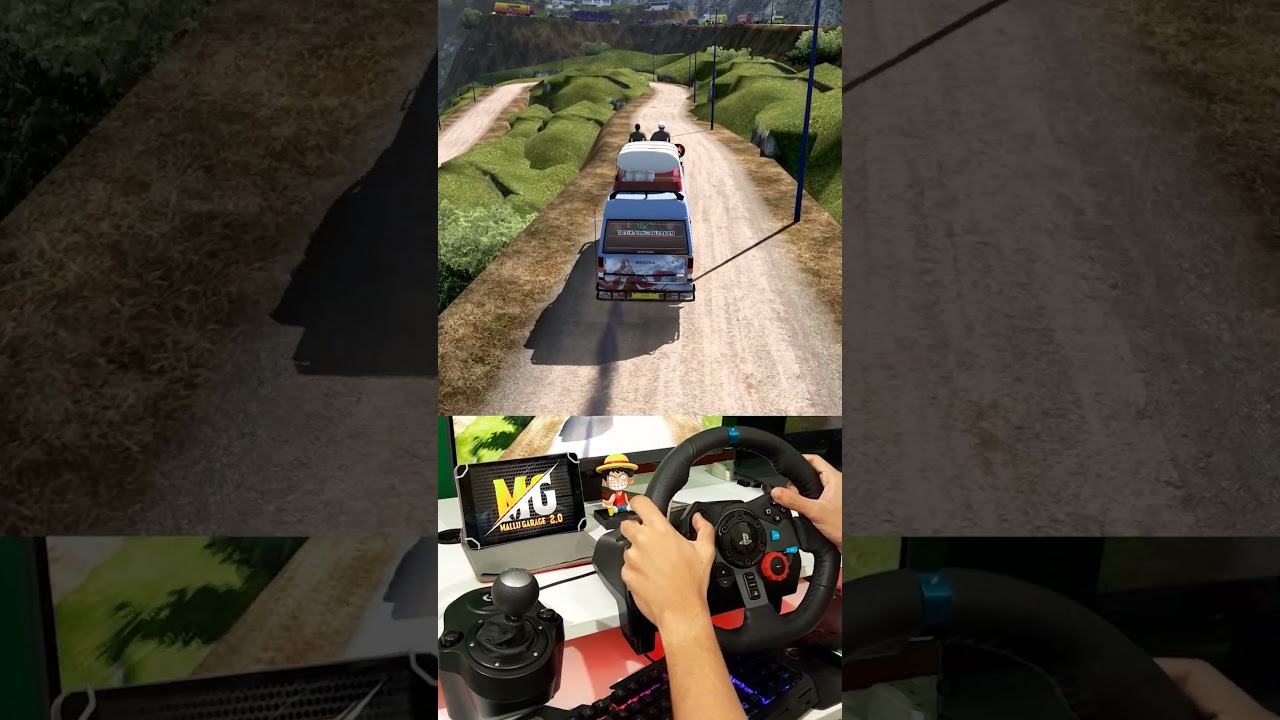 Mitsubishi Ragasa V2 Bus Mod  | Logitech G29 Steering Wheel +| H-Shifter Gameplay | Mallu Garage 2.0