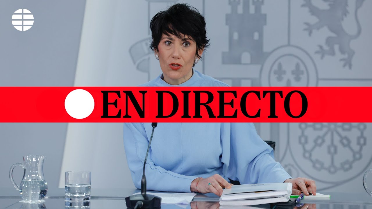 🔴 DIRECTO | Elma Saiz preside la rueda de prensa tras el Consejo de Ministros