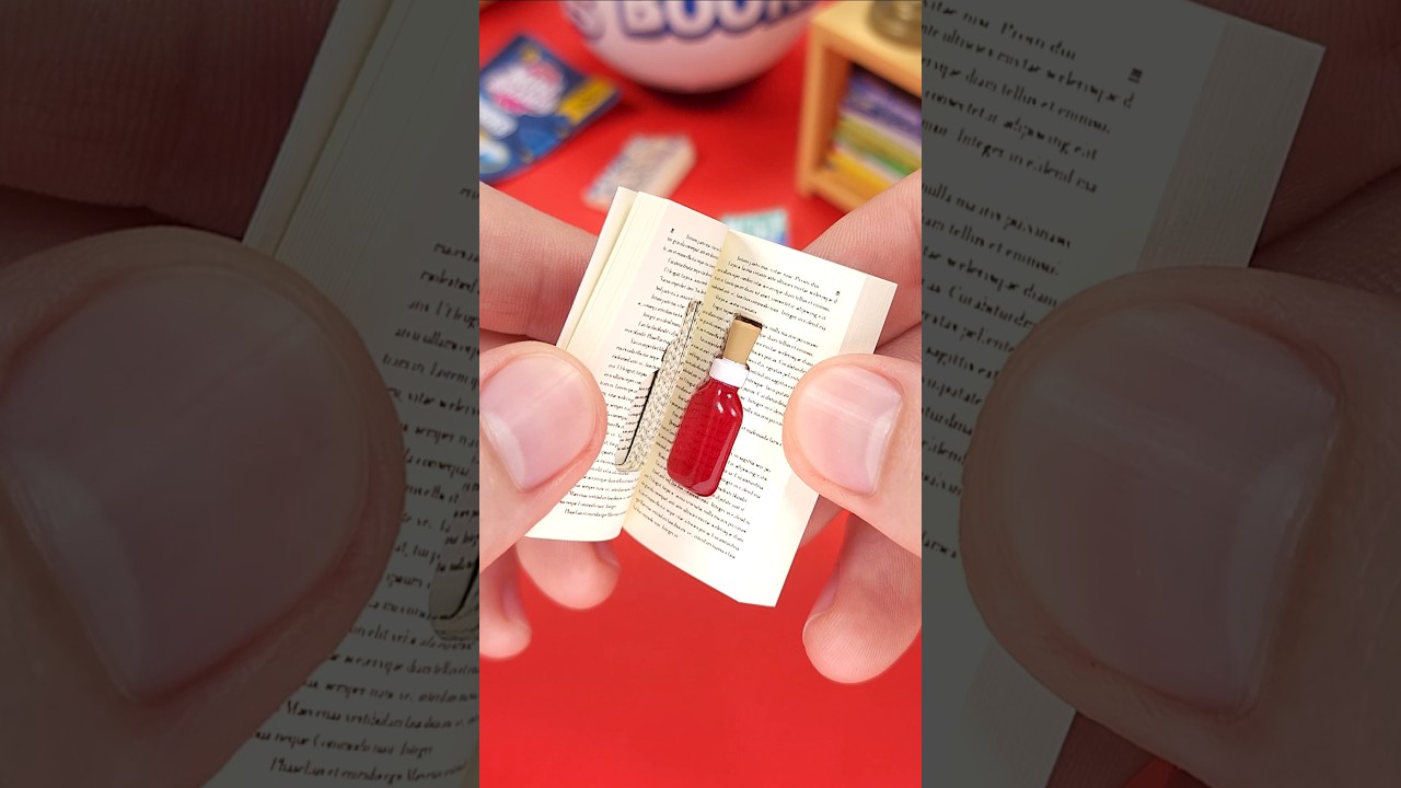 What's Inside The Mini Books! #minibrands #books #whatsinside