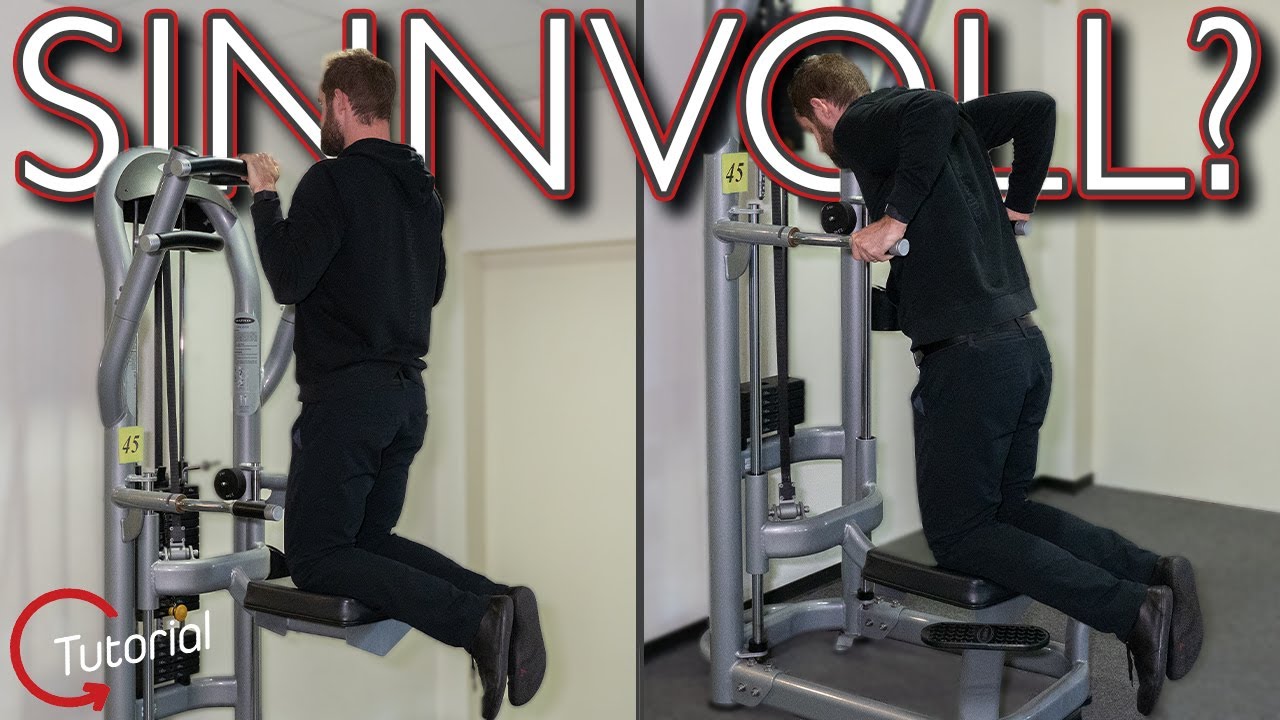 Klimmzug-/Dipmaschine - Ein sinnvolles Gerät? | Tutorial | Kernfit