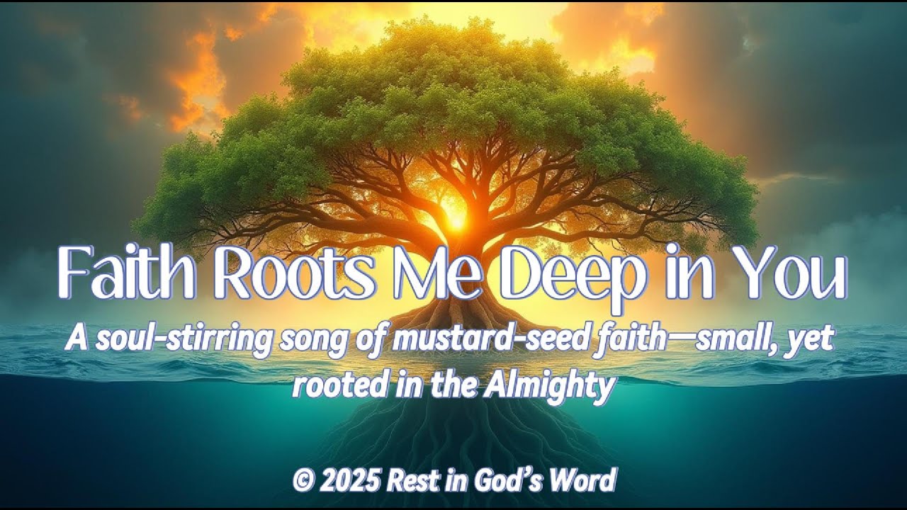 Faith Roots Me Deep in You | A song on mustard-seed faith and the strength of the One we trust