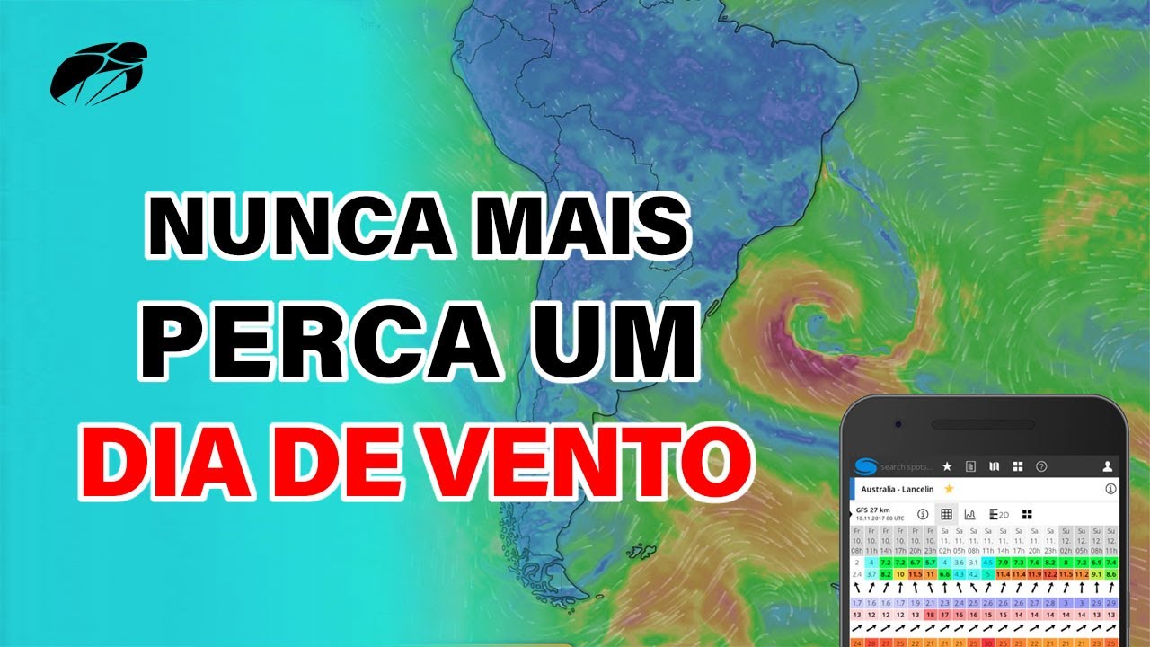 Como analisar a previsão do vento? Entendendo o Windguru