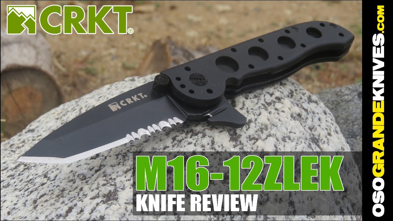 CRKT Carson M16-12ZLEK Law Enforcement Tanto Knife Review | OsoGrandeKnives