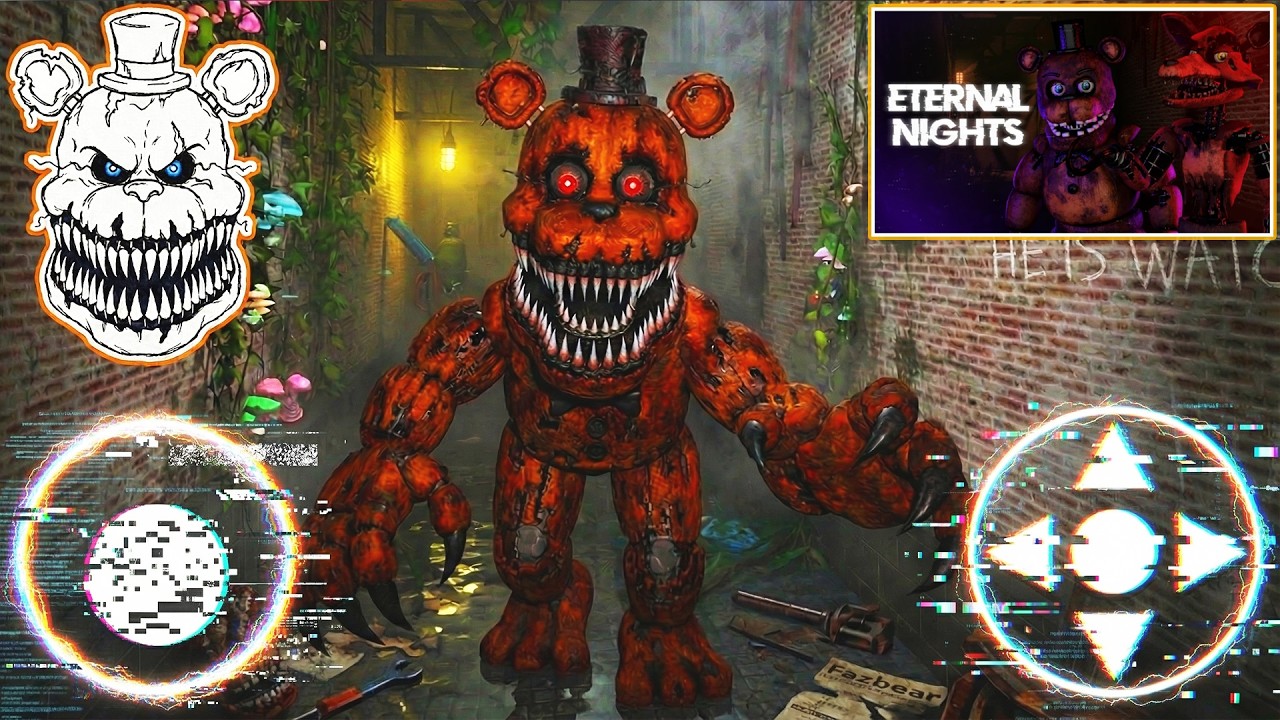 What if I BECOME NIGHTMARE Freddy!? | FNAF Eternal Nights - Roblox