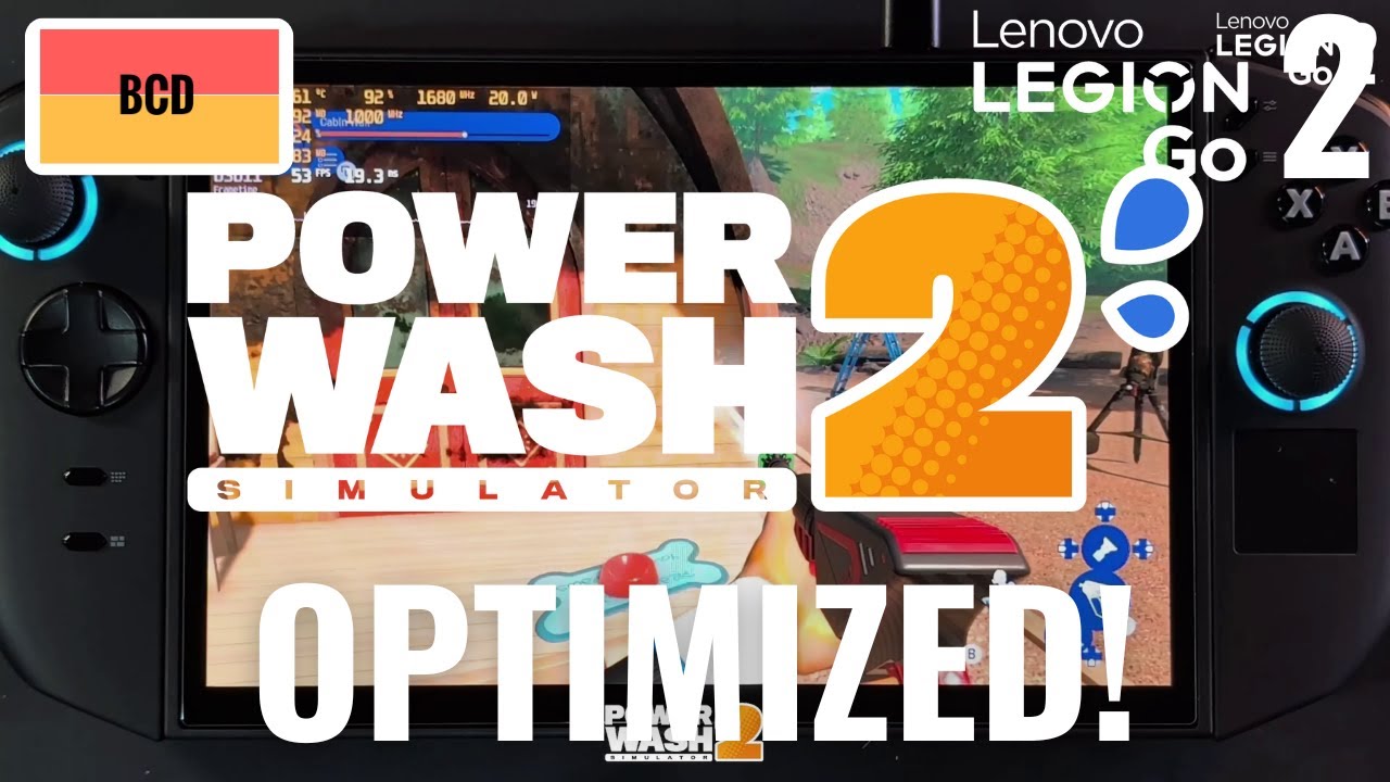 Power Wash Simulator 2 | Optimized Settings For Legion Go 2 & Xbox Ally X