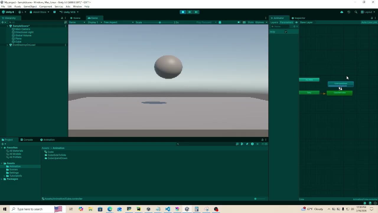 Unity Engine: Animation, Animator and more