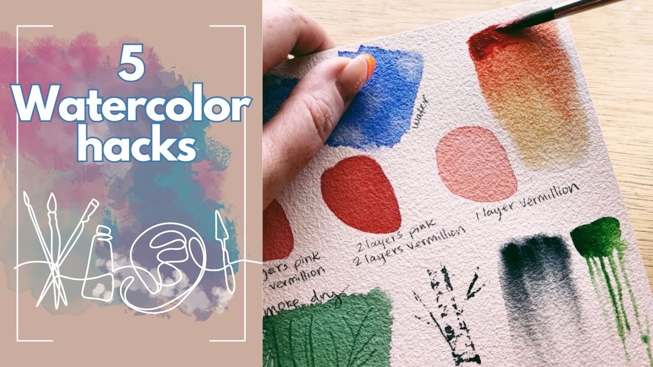 5 watercolor hacks to take your paintings to the next level