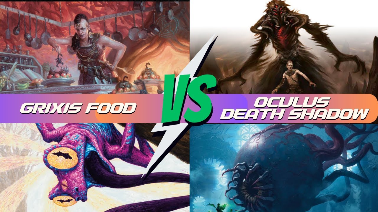 Grixis Food vs Oculus Death Shadow | Modern Paper Gameplay