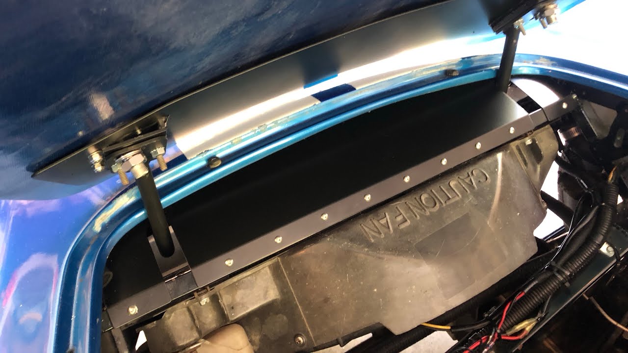 Installing the Breeze Radiator Cowl Cover - Factory Five Cobra