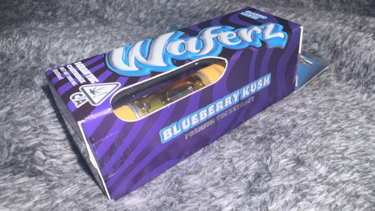 NEW WAFERZ CARTS REVIEW | BLUEBERRY KUSH WAFERZ INDICA CART TASTE TEST | OFF THE RADAR REVIEWS
