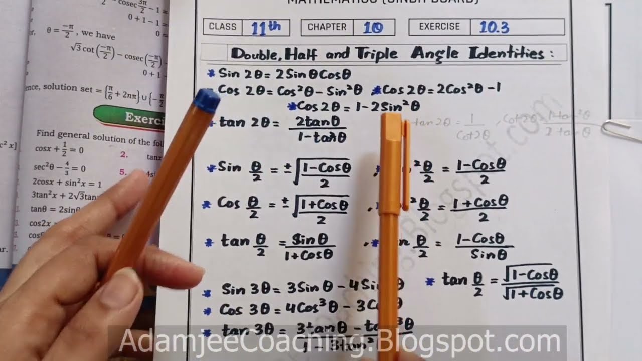 NEW Math 11th Exercise 12.5 Q.13 | General Solution of Trigonometric Equations