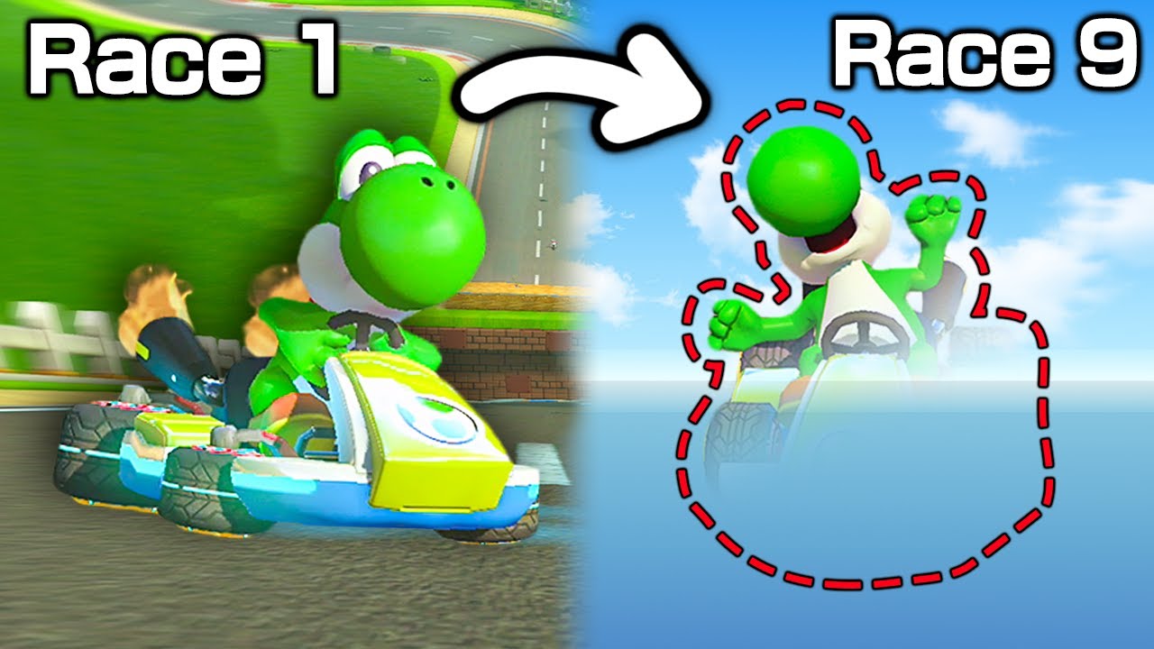 Mario Kart but Every Race Something New Disappears