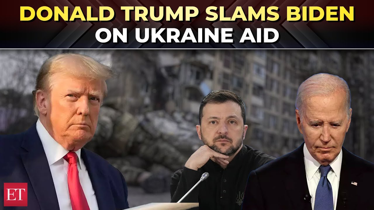 'Biden stupidly gave USD 350 Billion…': Trump reacts as he blocks Ukraine military aid