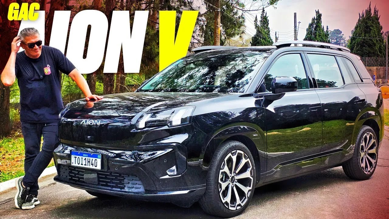 GAC Aion V - FAZ 500 km COM UMA CARGA? JÁ MUDOU NA CHINA? MELHOR QUE BYD? VALE R$ 200.000? EU CONTO!