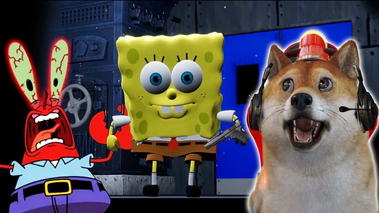 MISI SPONGEBOB MELAWAN MR CRABS EVIL YANG JAHAT! - PLANKTONS PLAN