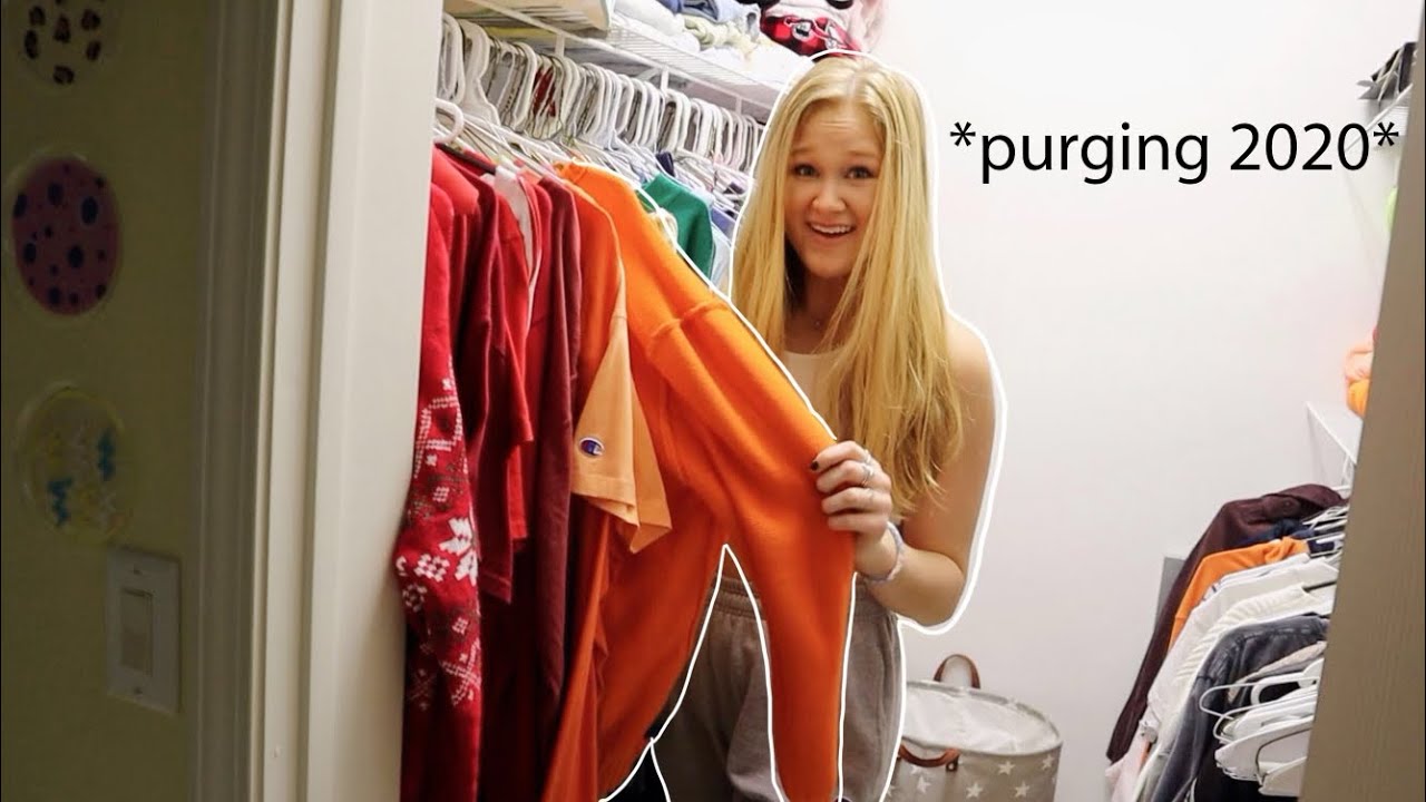 MASSIVE closet cleanout purge *BYE 2020*