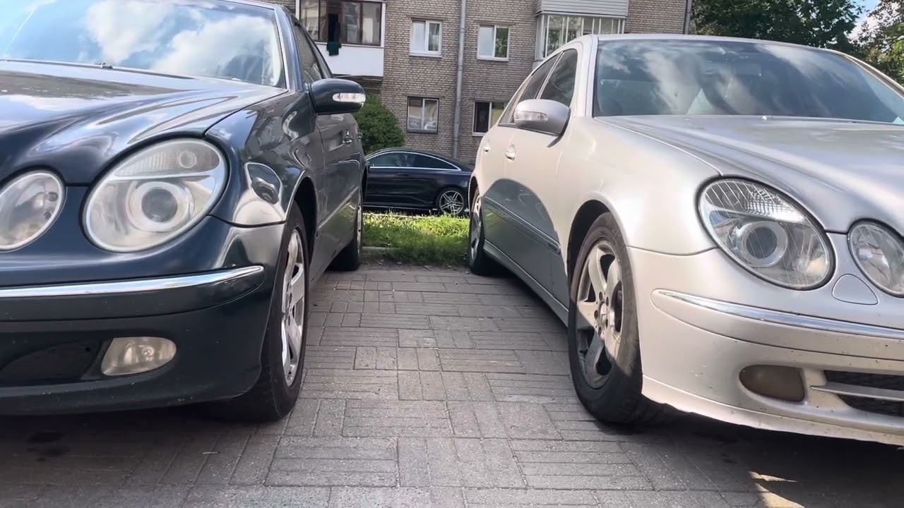 W211 визуальное отличие  classic/elegance от avangarde