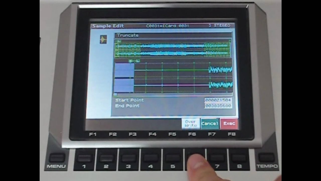 Fantom X Tutorial - Transfering songs from the sequencer to your computer