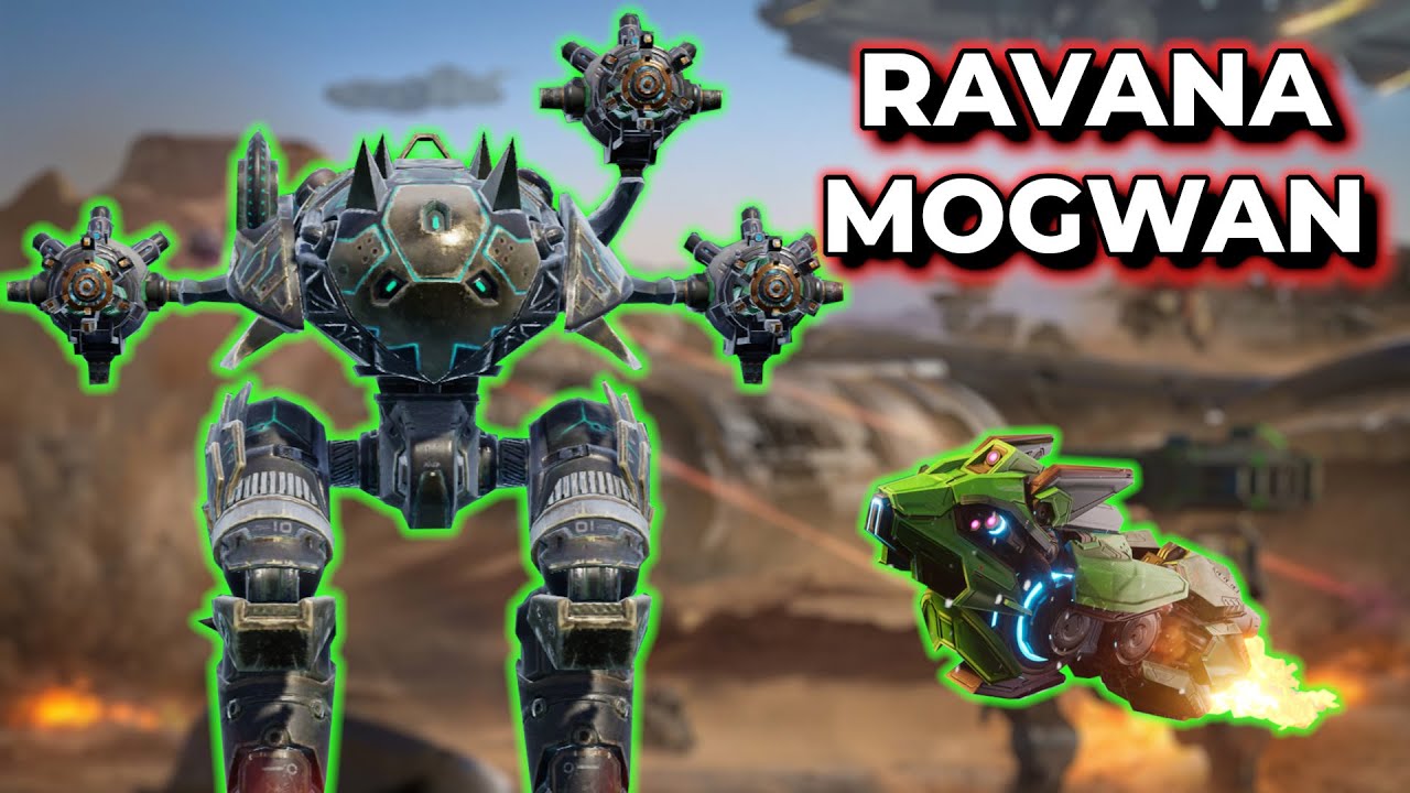 WR - Ravana Mogwan W/ Chongue Drone - Quick Assassin | War Robots