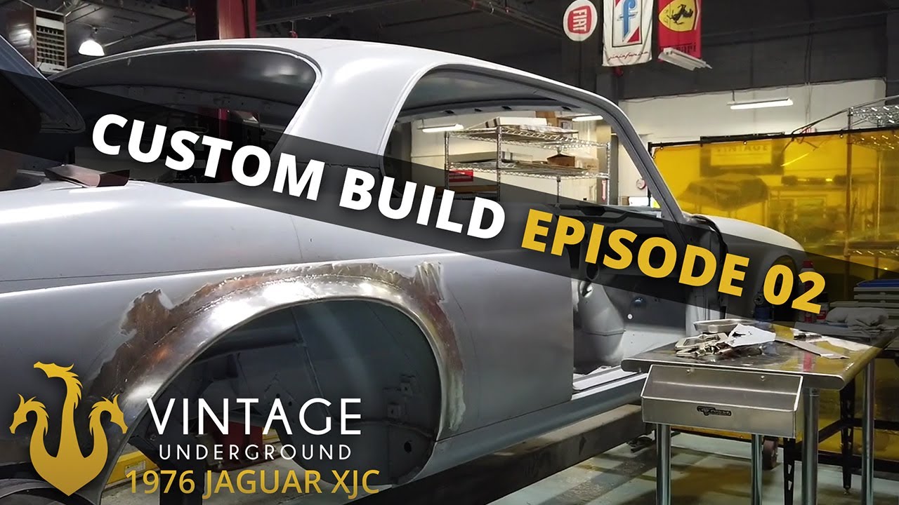 1976 Jaguar XJC | Vintage Underground Custom Build | Episode 02