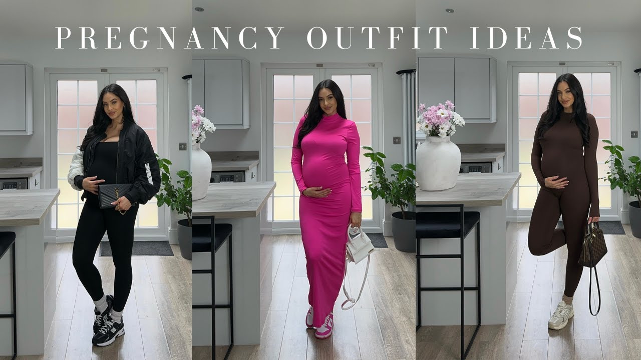 Pregnancy Outfits - Naked Wardrobe & OhPolly & Finesse | Yasmine Hahn