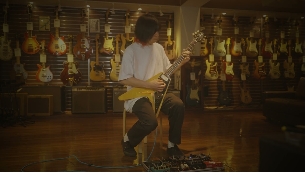 GIBSON CUSTOM SHOP 1958 Korina Flying V Reissue Natural VOS Black Pickguard【S/N:83939】 2023