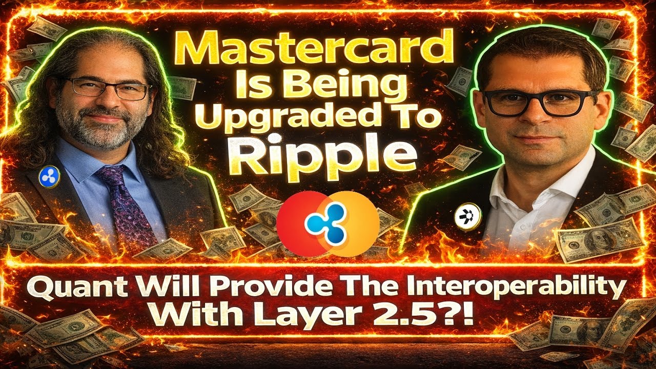 💣Mastercard переходит на Ripple, а Quant обеспечит совместимость с уровнем 2.5?!