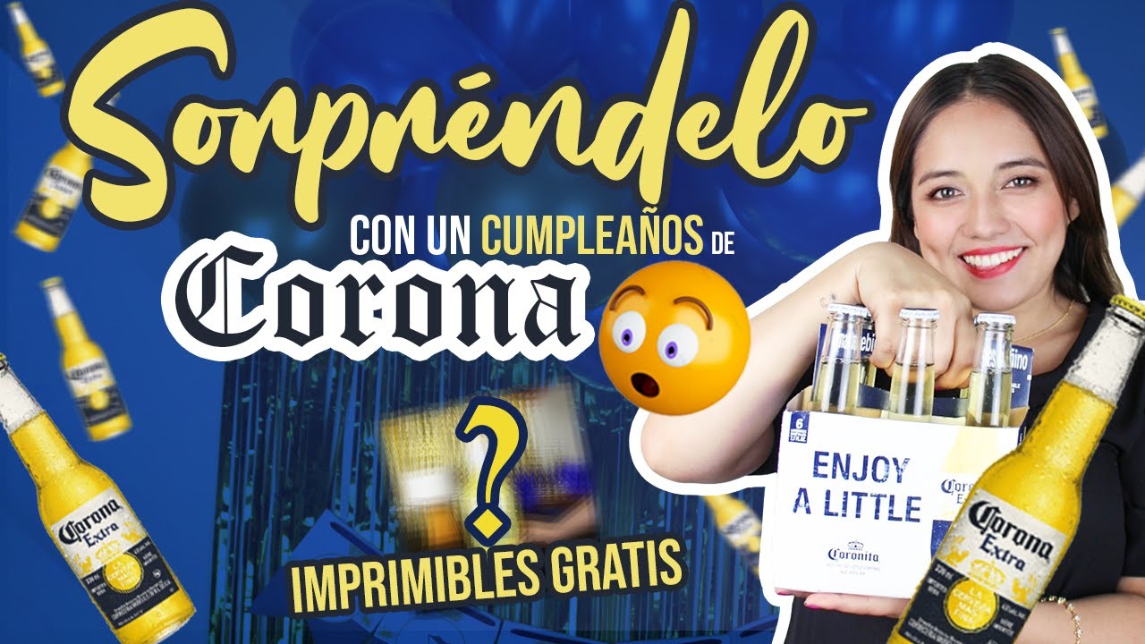 🍺 Decoración de cumpleaños para hombre fácil y rápido 🍺