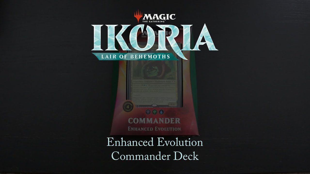 Magic: The Gathering: Ikoria: Lair of Behemoths Enhanced Evolution Commander Deck