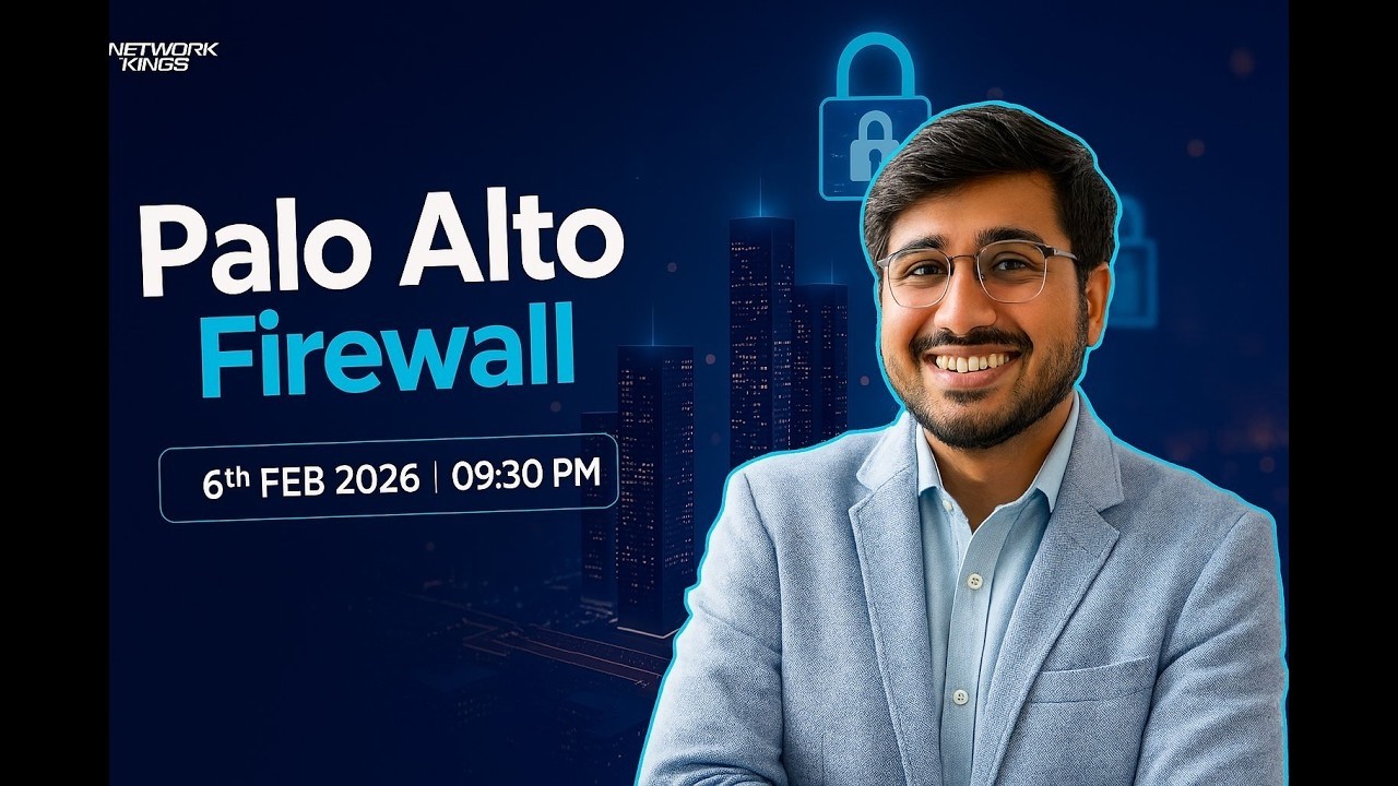 Palo-Alto Firewall Weekday || 9:30 PM IST || Admission