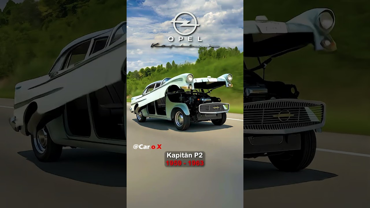 OPEL Executive Car Evolution &ndash; From (1937&ndash;Present)