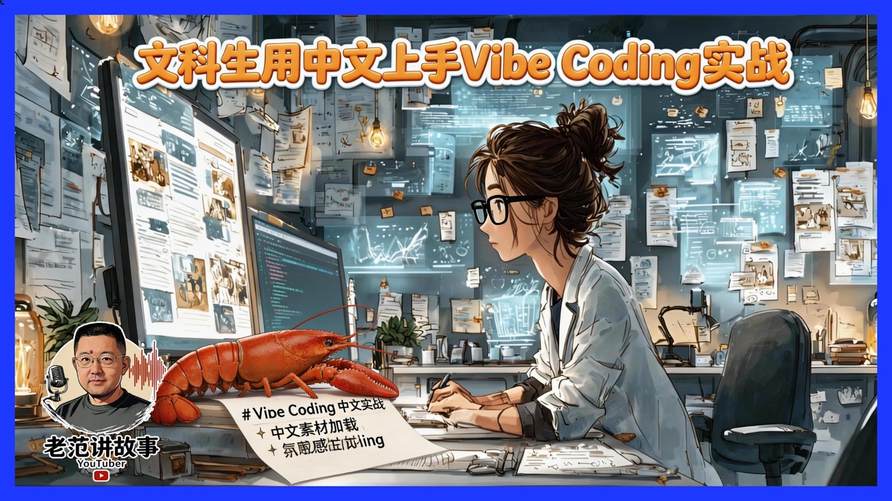 Vibe Coding文科生也能上手？范太太用中文编程搞定复杂任务过程分享。