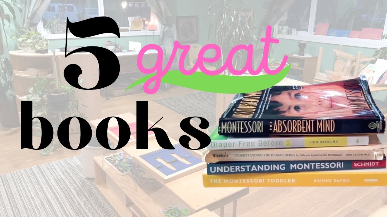 5 VERY helpful books for Montessori toddler parents // Montessori for everyone // Montessori at Home