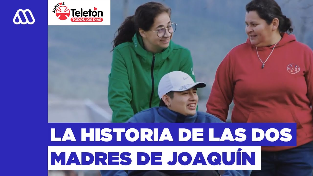 Teletón 2024 | Las dos madres de Joaquín: La que lo vio nacer y la que lo ayudó a renacer