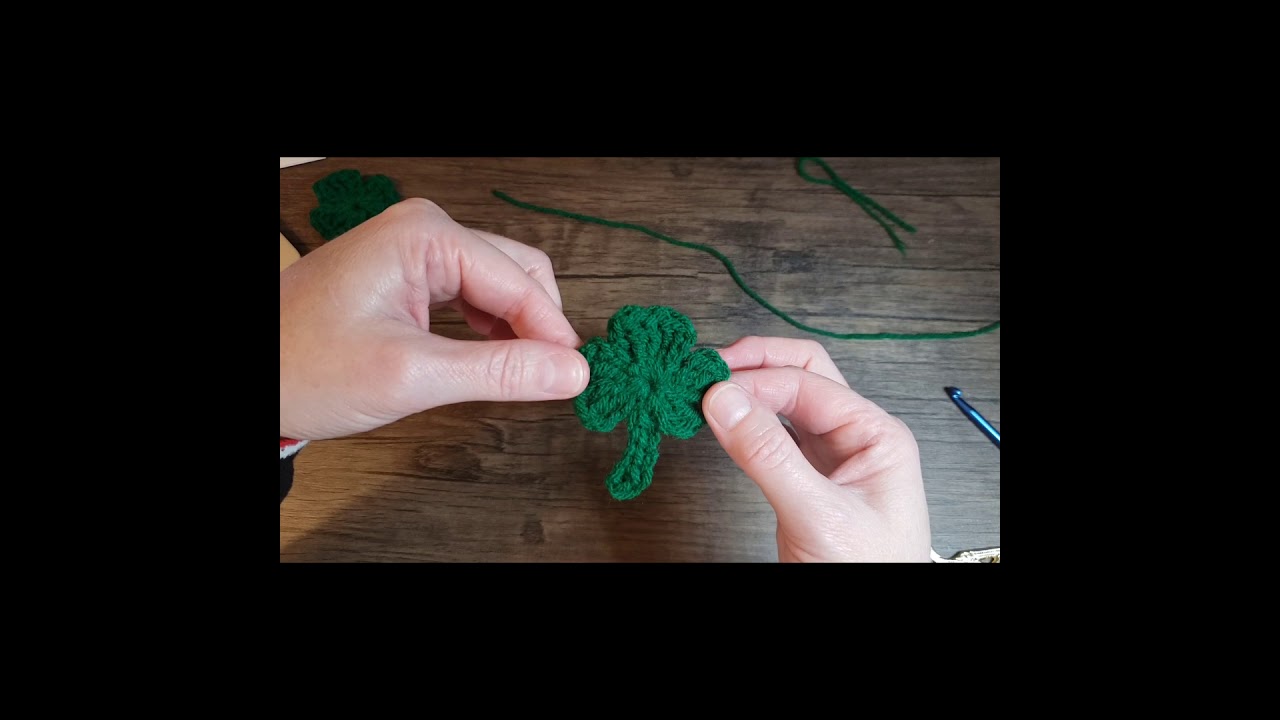☘ How to Crochet Shamrocks ☘