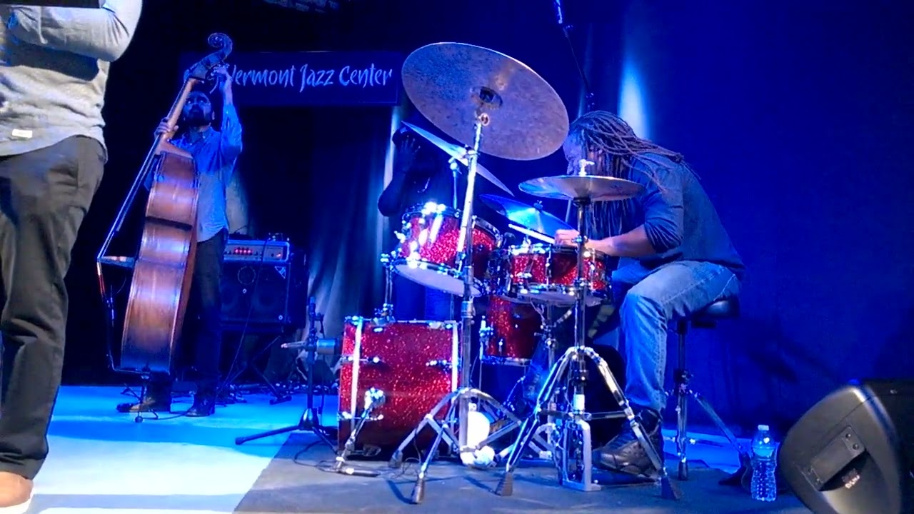 Marquis Hill Blacktet live @ Vermont Jazz Center, Brattleboro, VT, February 17, 2018, Clip 2