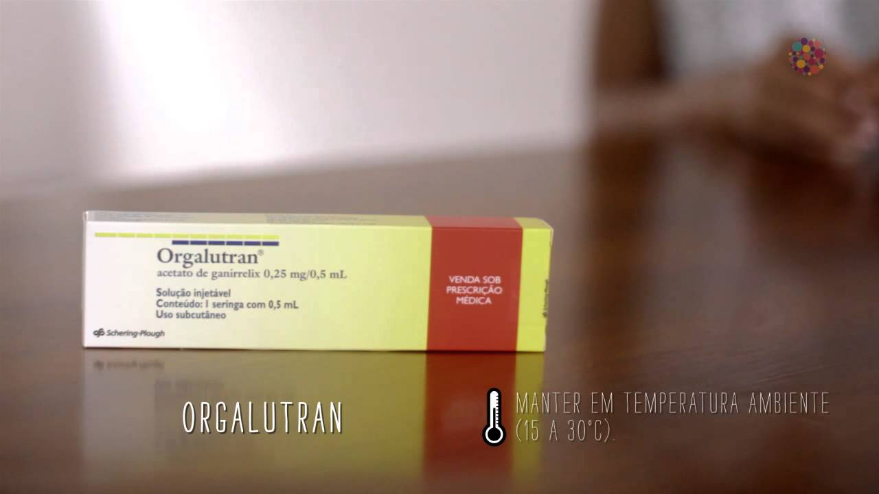 MEDICAMENTO: ORGALUTRAN