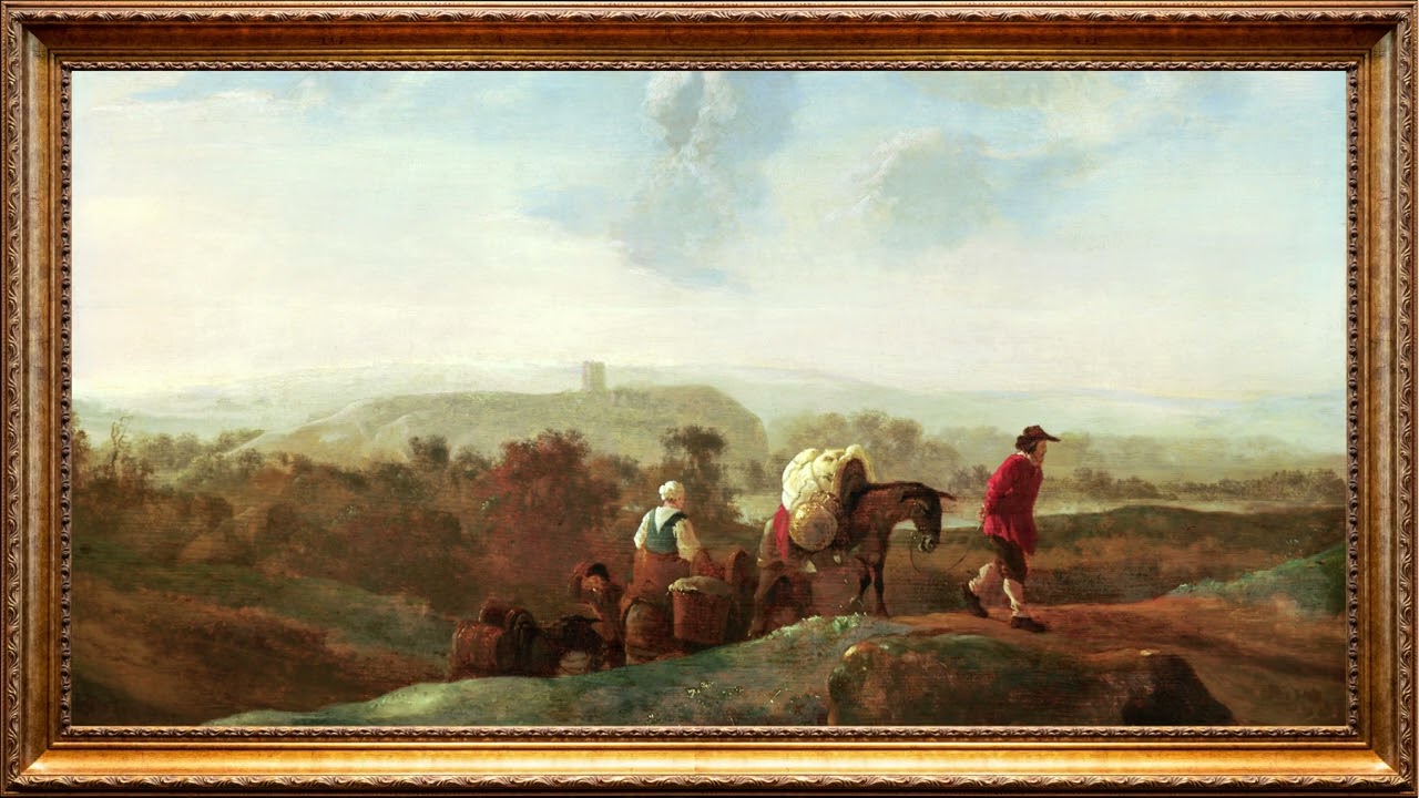 Luxury Art Vintage Oil Painting | Framed Art Aesthetics Screensaver for TV
