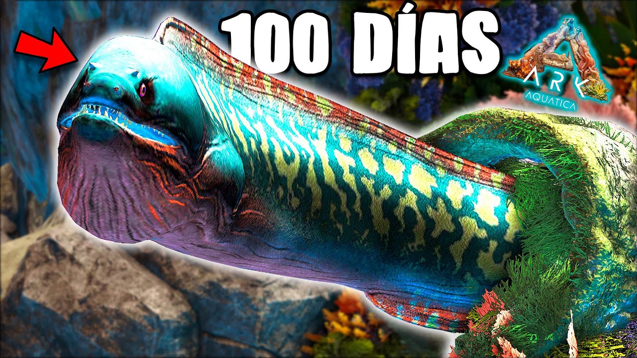 SOBREVIVO 100 DÍAS en ARK AQUATICA #2