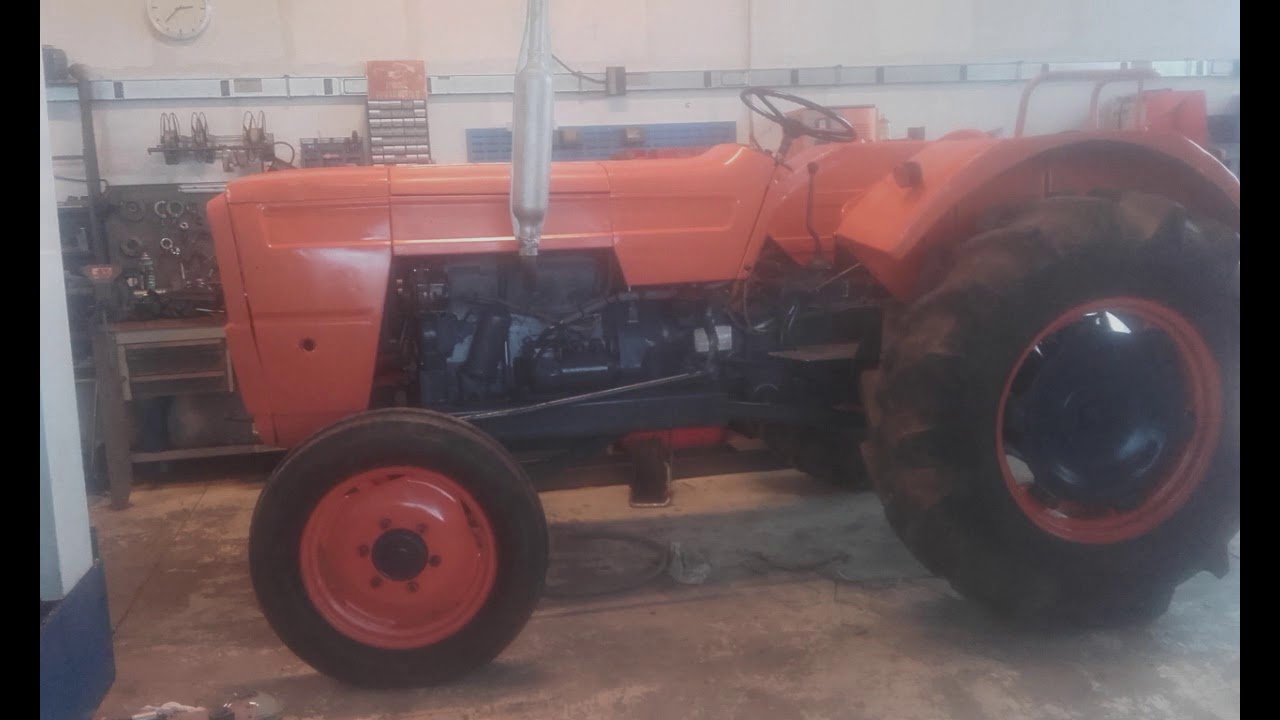 restauration d'un tracteur someca 615