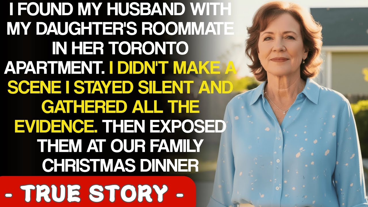 I caught my husband with my daughter's roommate at her apartment. I didn't cry. I exposed them at...