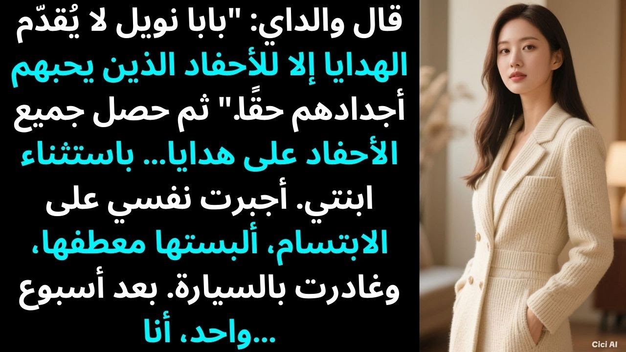 قال والداي ببرود: 