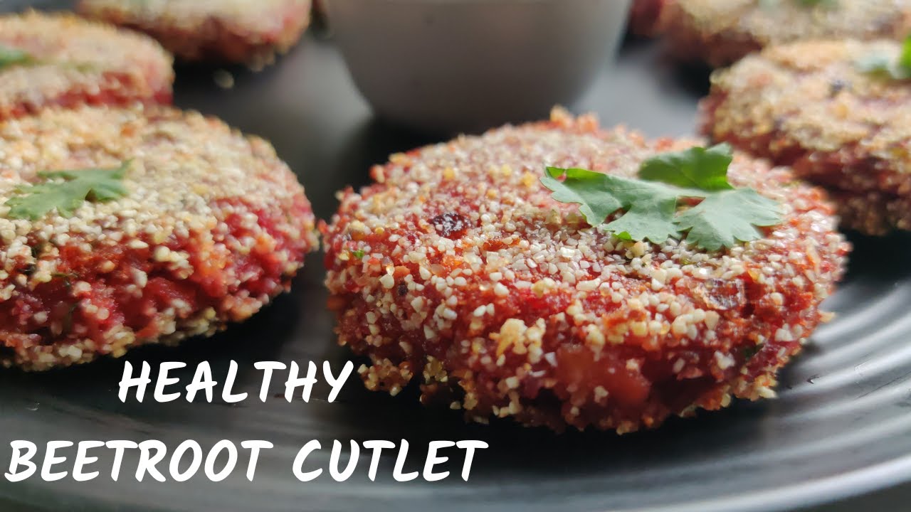 Healthy Beetroot Cutlets|&nbsp;पौष्टिक बीट कटलेट| @KavitasKitchenTales