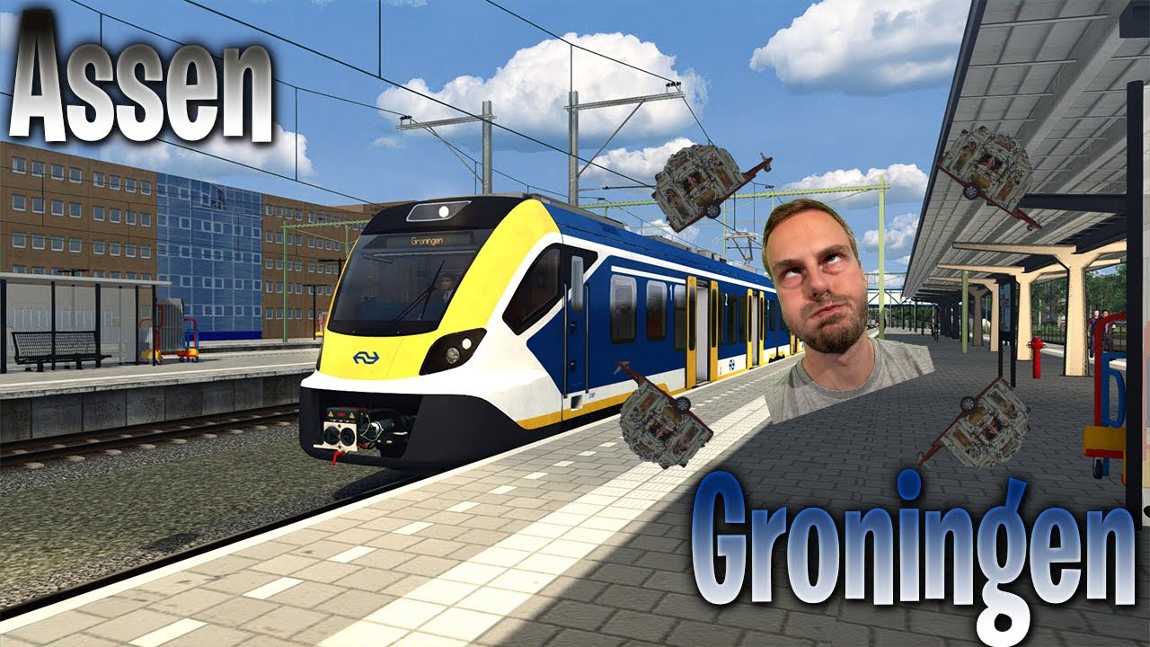 Sprinter Assen / Groningen... En nog meer.... | Train Simulator Classic